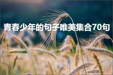 闈掓槬灏戝勾鐨勫彞瀛愬敮缇庨泦鍚?0鍙ワ紙鏂囨625鏉★級